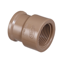 Ver imagem 1 de 20 Unidades Luva Solda e Rosca Marrom Bitola 20mm X 1/2'' Durín