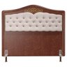 Cabeceira Cama Box Casal 140cm Imperial J02 Facto Marrom/Bege- Mpozenato - 3