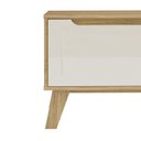 Ver imagem 7 de Rack para TV até 55 Polegadas MDF 134cm 1 Porta 2 Nicho Lotus Verona Artely Bege