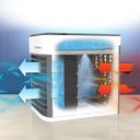 Ver imagem 1 de Mini Ar Condicionado Climatizador Humidificador Portátil Arctic Air Cooler 3 Velocidades