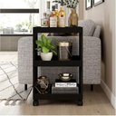 Ver imagem 5 de Carrinho com Rodinhas Multiuso Bar Aparador Organizador Com 3 Prateleiras