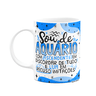 Caneca Divertida Signos - Sou de Aquário - 325ml Branca - 1