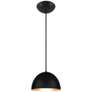 Pendente Decor Luminária Mexicano Alumínio Preto/cobre P