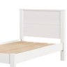 Cama de Solteiro com Estrado Reforçado com Colchão Branco Pavi Jm Móveis - 3