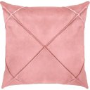 Ver imagem 5 de Kit 2 Capa de Almofada Suede Aveludada Drapeada 45x45cm Rosê