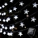 Ver imagem 4 de Pisca Cordão Estrelas Solar Externo Jardim 5m 20leds Branco