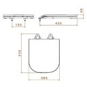 Ver imagem 4 de Assento Poliester Deca Axis/quadra Ébano Fosco Ap.217.bl.94