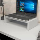 Ver imagem 1 de Suporte para Notebook F5 Mesa de Escritório Estrutura em MDF 15mm Cinza F5 Office