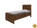 Ver imagem 5 de Cama Solteiro Reforçada com Baú e Colchão Solteiro D20 Larissa Mdf/mdp Malbec