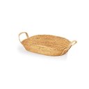 Ver imagem 1 de Centro de Mesa Decorativo Oval em Fibra Natural 60cm 15462G Mart