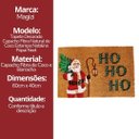 Ver imagem 6 de Tapete Capacho Fibra de Coco Natal Papai Noel 40x60cm - Magizi