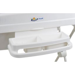 Banheira de Bebê com Suporte Desmontável e Trocador Millenia+ Branco Burigotto - 7