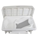 Ver imagem 5 de Banheira de Bebê com Suporte Desmontável e Trocador Millenia+ Branco Burigotto