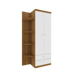 Quarto de Bebê Completo Berço Guarda Roupa 2 Portas Cômoda Doçura Tcil Móveis - 11