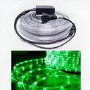 Ver imagem 1 de Mangueira Pisca Rolo Led Luzes Fria 8 Funções Verde 10m 220v