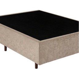 Cama Box Solteiro 78 Bege Suede - Santo Box - 3