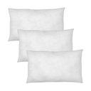 Ver imagem 1 de Kit 3 Refis Enchimento para Almofada em Fibra Siliconada 60x40 Cm