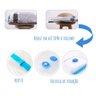 Kit 10 Saco a Vacuo 40x60, 50x70, 60x80 70x100 1 Bomba - 5