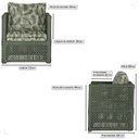 Ver imagem 2 de 3 Poltronas Madri Alumínio Corda Náutica Estofado 5 Trama Verde