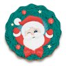 Guirlanda de Natal em Mdf - Natal em Sua Porta- Área Externa/interna/porta/papai Noel/natal - 2