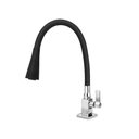 Ver imagem 2 de Torneira Quadrada Metal Gourmet Cozinha Mesa Bancada C Ducha:Preto