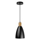 Ver imagem 2 de Blumenau Pendente Ceci Red Alum Ø150mm Interno Dourado Preto Liso Preto e Dourado
