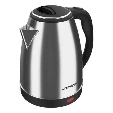 Chaleira Elétrica Unitermi Atacama Prateada 110/220v 1.8l