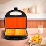 Sanduicheira Grill 3 em 1 Multifuncional Waffle Donut 110v - 4