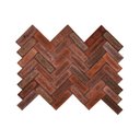 Ver imagem 5 de Revestimento Cerâmica Natural - Tijolinho Firenza 7x22cm Marrom