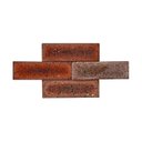 Ver imagem 4 de Revestimento Cerâmica Natural - Tijolinho Firenza 7x22cm Marrom