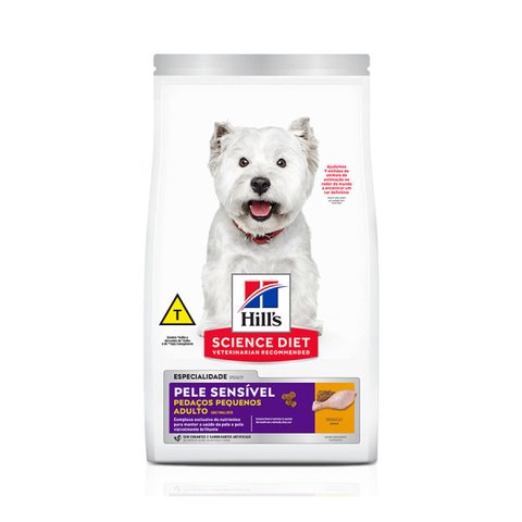 Hills Pele Sensível Pedaços Pequenos Adulto 6kg