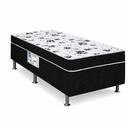 Ver imagem 2 de Cama Box Conjugada Solteiro D28 88x188x43 Union Ortopedic Preto e Branco Ortobom