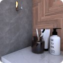 Ver imagem 3 de Gancho Cabide de Toalha para Banheiro Cromado e Gold Empire