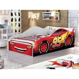Mini Cama Carro Infantil Juvenil Velozes 95 Basoto Brasil - 2