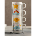 Ver imagem 7 de Torre Jogo Xicara Caneca Personalizada Presente Casamento Café