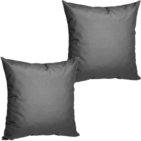 2 Almofadas Cheias para Sofá Decorativas, Impermeáveis e Antimofo Grande Trama