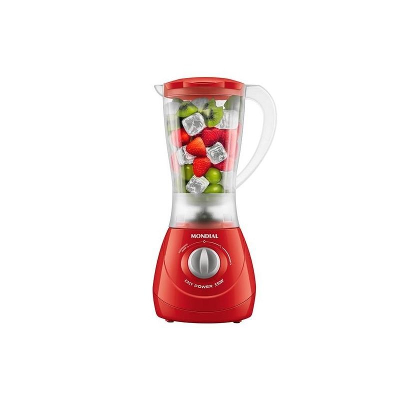 Mixer Mondial Easy Power L 550 R 550w 1.5l Vermelho 220v - 1