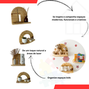 Ver imagem 7 de 3 Und - Prateleira Decorativa Infantil de Madeira - Lud