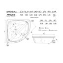 Ver imagem 3 de Banheira de Canto Angulo Completa com Hidro
