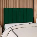 Ver imagem 2 de Cabeceira Casal 140 Cm com Frame Carla Suede Verde Artte