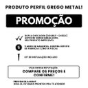 Ver imagem 6 de Porta Toalha de Banheiro 45cm Grego Metal Acessório Suporte Redondo Alto Brilho Athenas