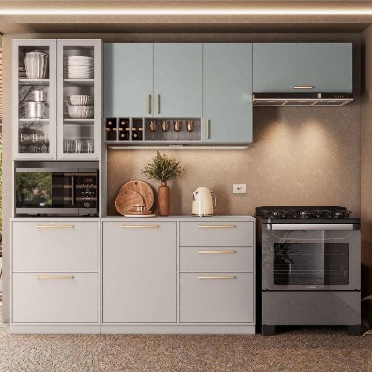 Cozinha Completa Itatiaia Essence Fendi 4 Peças Cozinha Completa Itatiaia Essence Fendi 4 Peças