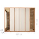 Ver imagem 3 de Roupeiro Elegance Coari 2.7 Freijó / Off White