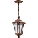 Ver imagem 1 de Luminária de Teto Lustre Pendente Retrô Grega Cristal Marrom Iluminação Sala de Estar Varanda