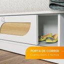 Ver imagem 6 de Cama Solteiro Porta de Correr 3D 3 Nichos MDP Fox