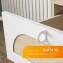 Ver imagem 7 de Cama Solteiro Porta de Correr 3D 3 Nichos MDP Fox