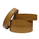 Ver imagem 2 de FITA DE BORDA CUMARU RAIZ 22MM 20MT ESSENCIAL WOOD