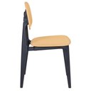 Ver imagem 5 de Kit 4 cadeiras de jantar cozinha tela retrô Joana Nude Bege