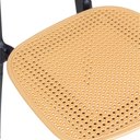 Ver imagem 7 de Kit 4 cadeiras de jantar cozinha tela retrô Joana Nude Bege