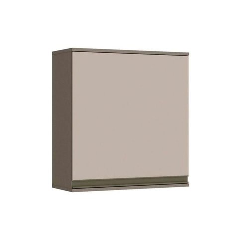 Armário Aéreo Cozinha Modulado Connect 1 Porta Duna/cristal - Henn